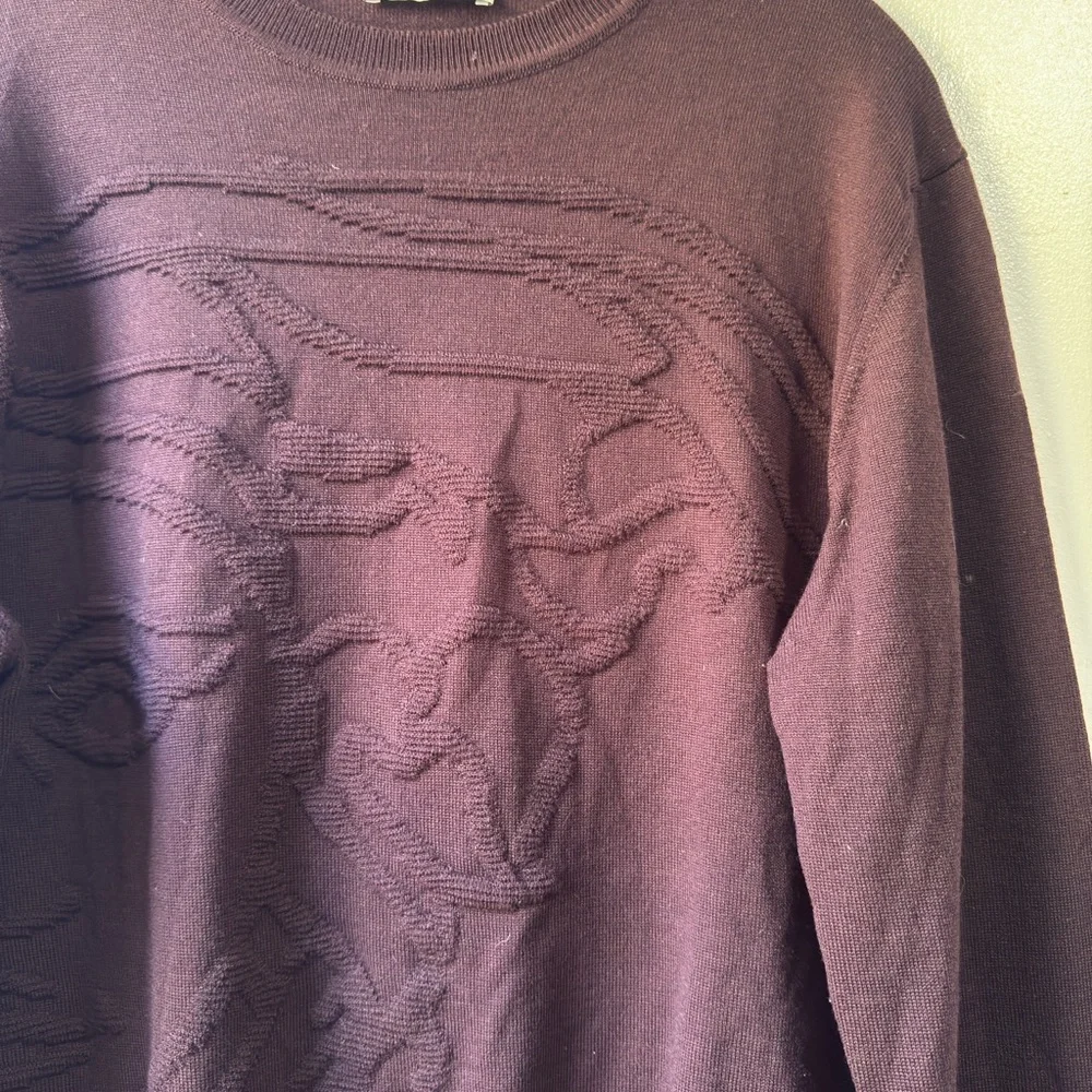 Men’s Versace Collection Medusa Head Sweater